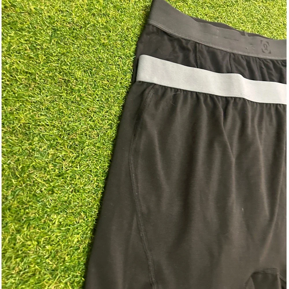 Lululemon Mens Always in Motion Boxer 5 2 Pack Black Grey Size M